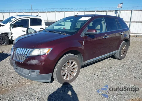2011 Lincoln Mkx z USA, uszkodzony, nr VIN 2LMDJ6JK8BBJ21555